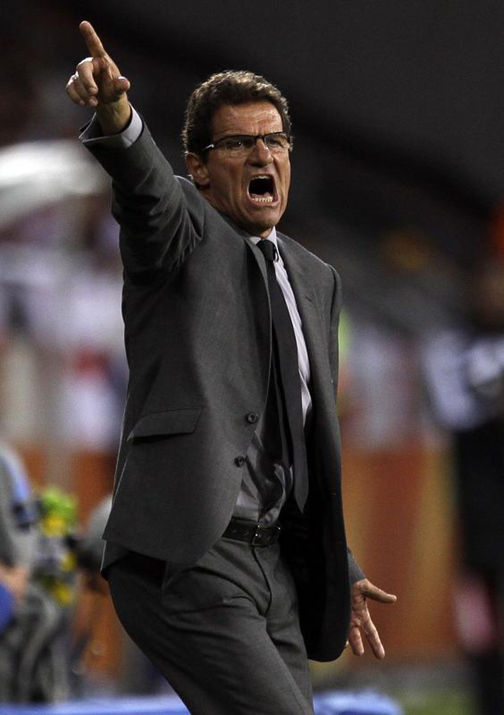 tréner Anglicka Fabio Capello,