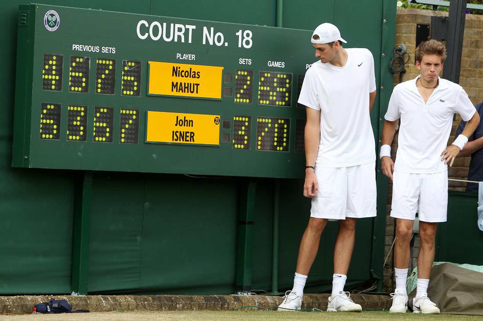 John Isner a Nicolas