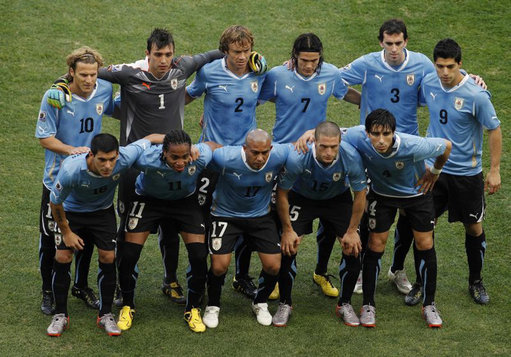 Tím Uruguaja pred zápasom