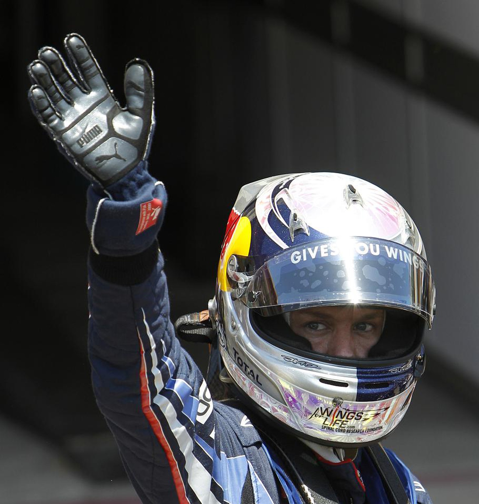 Sebastian Vettel po úspešnej