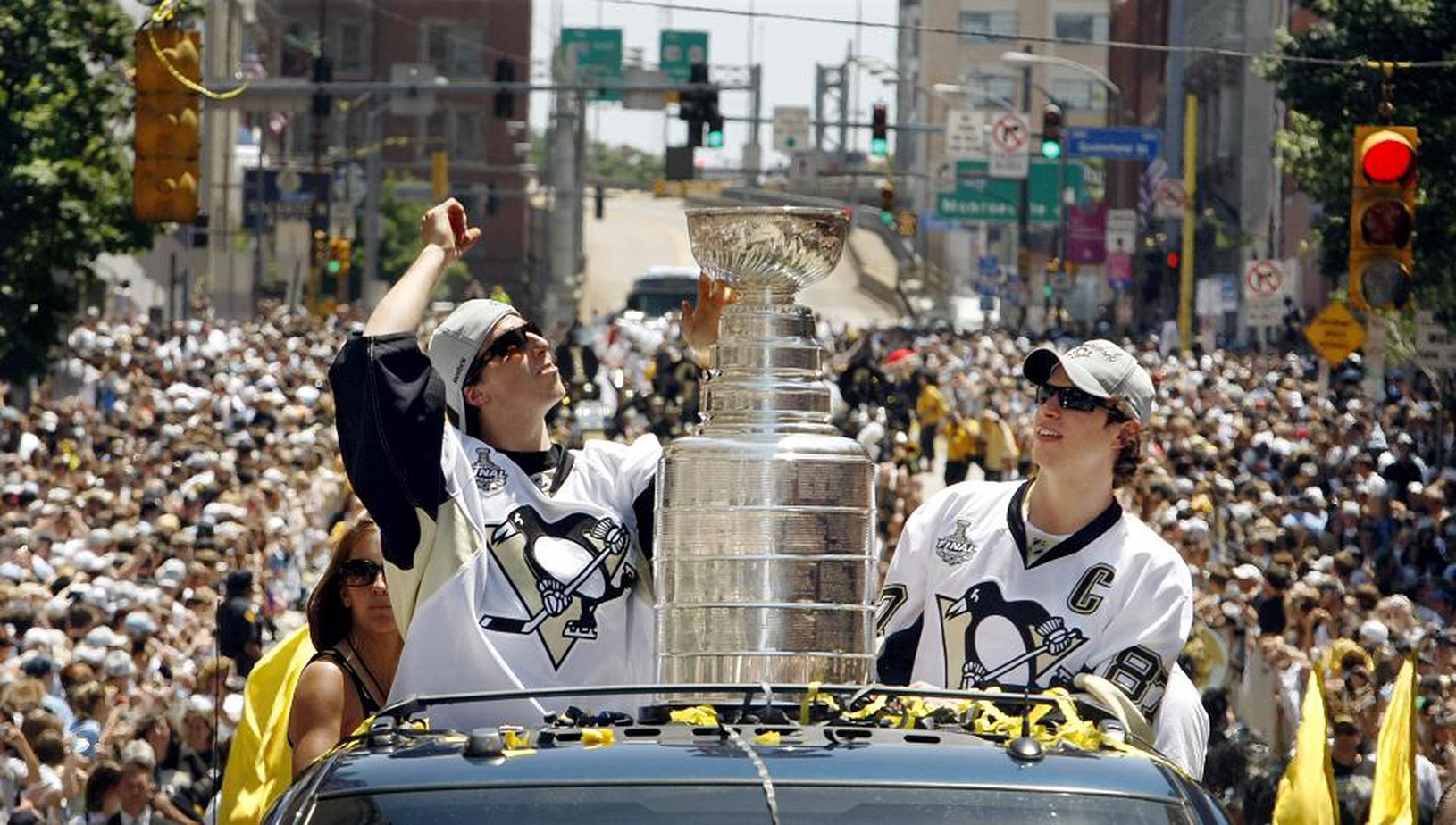 Stanley cup, oslavy, pittsburgh,