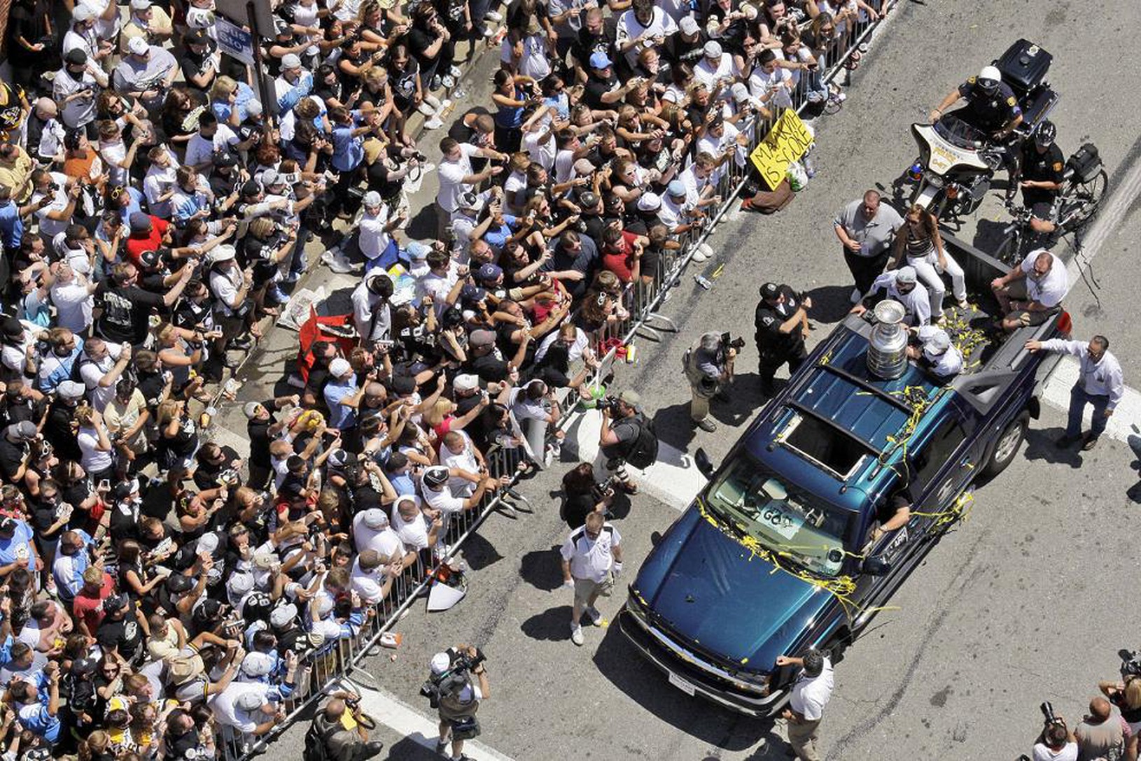 Stanley cup, oslavy, pittsburgh