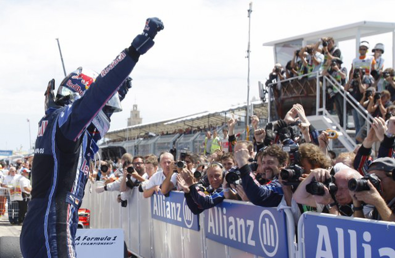 Sebastian Vettel sa raduje