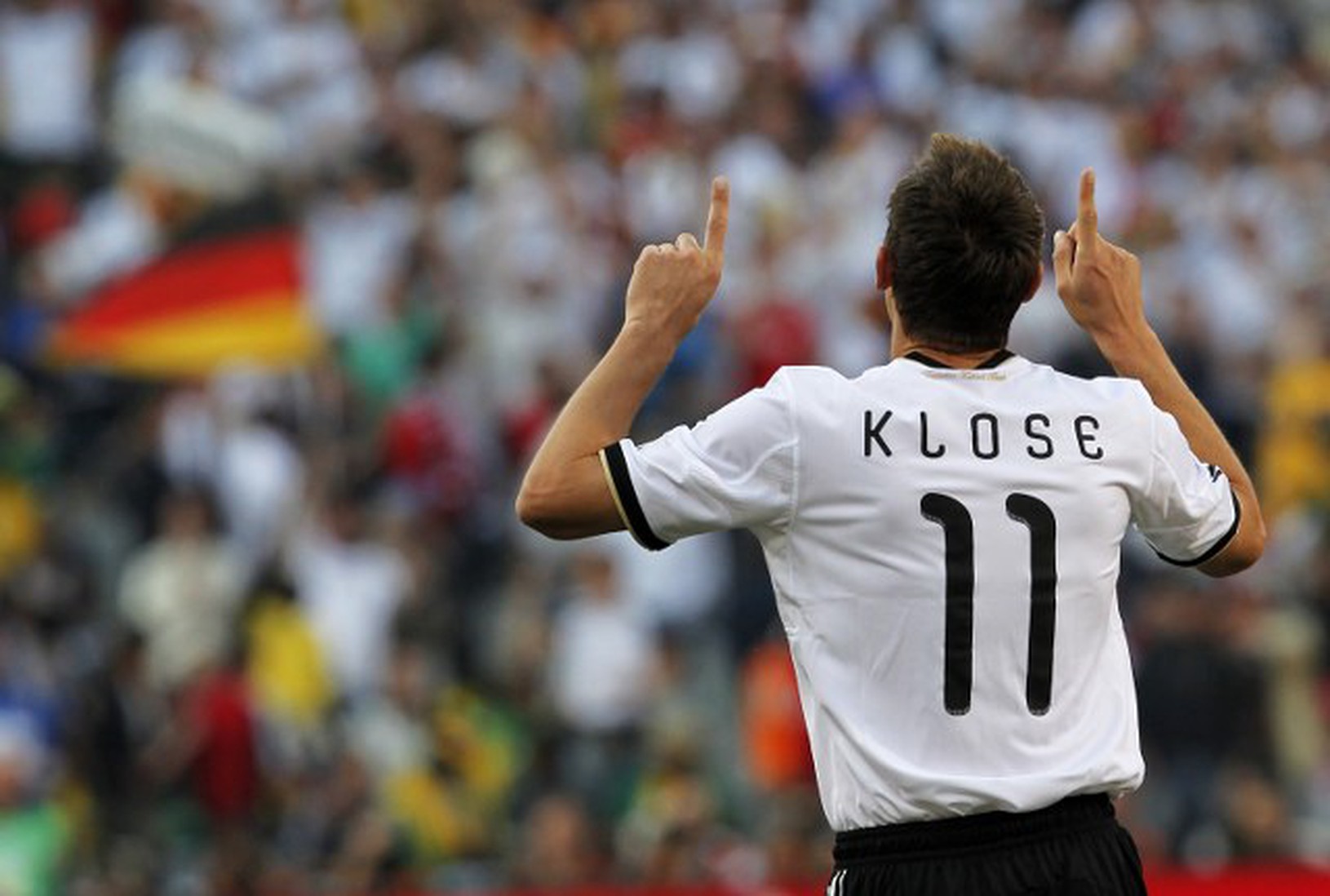Miroslav Klose sa raduje