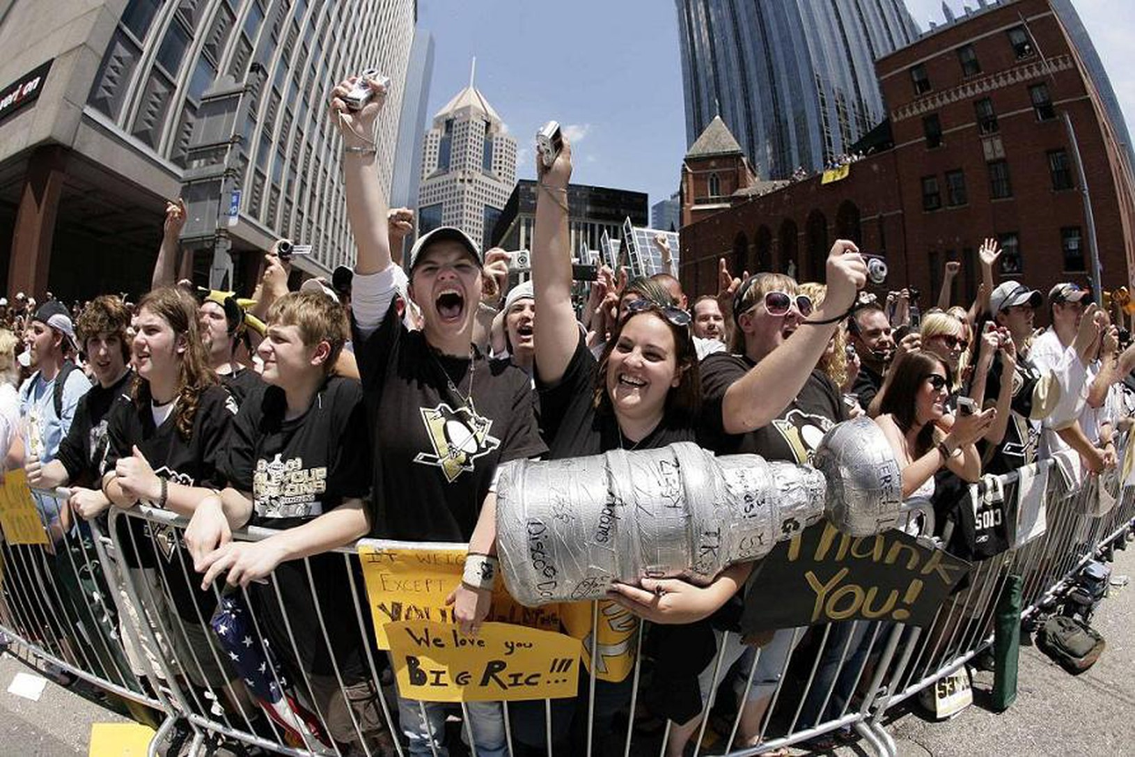 Stanley cup, oslavy, pittsburgh