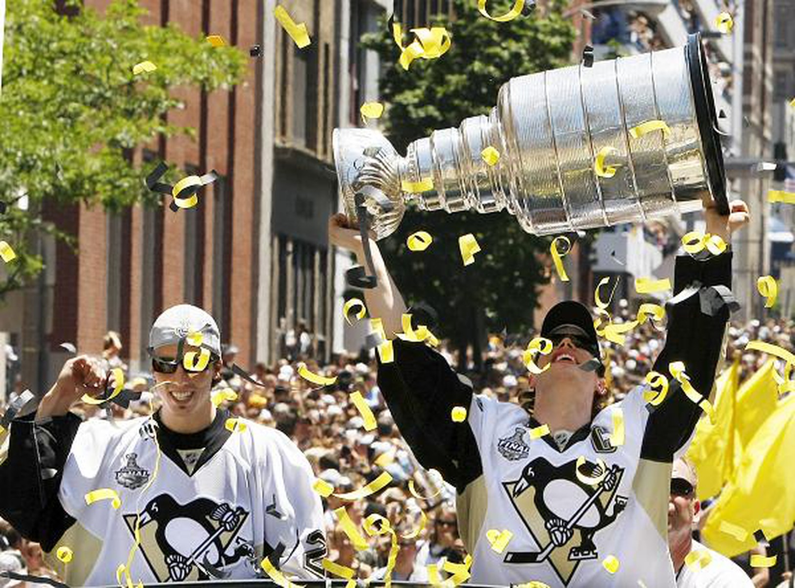 Stanley cup, oslavy, pittsburgh,
