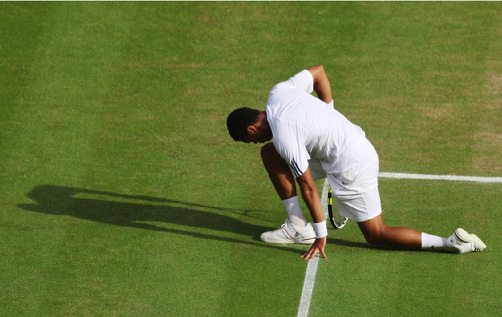 Smutný Jo-Wilfried Tsonga