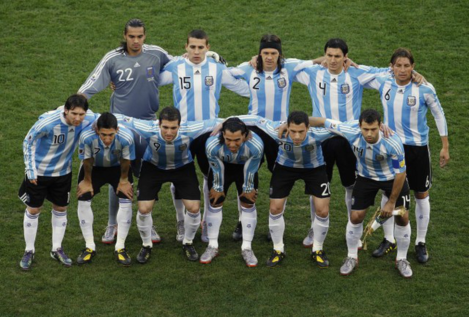 Tím argentínskej reprezentácie pred