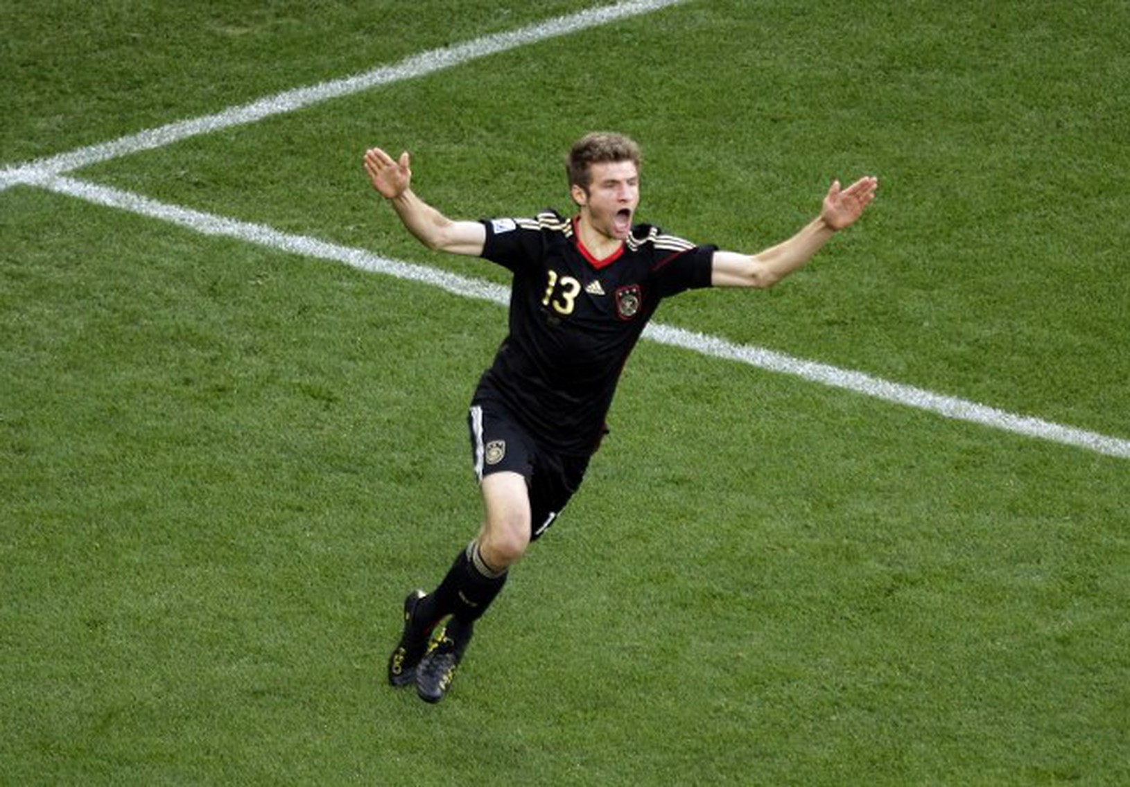 Thomas Müller sa raduje