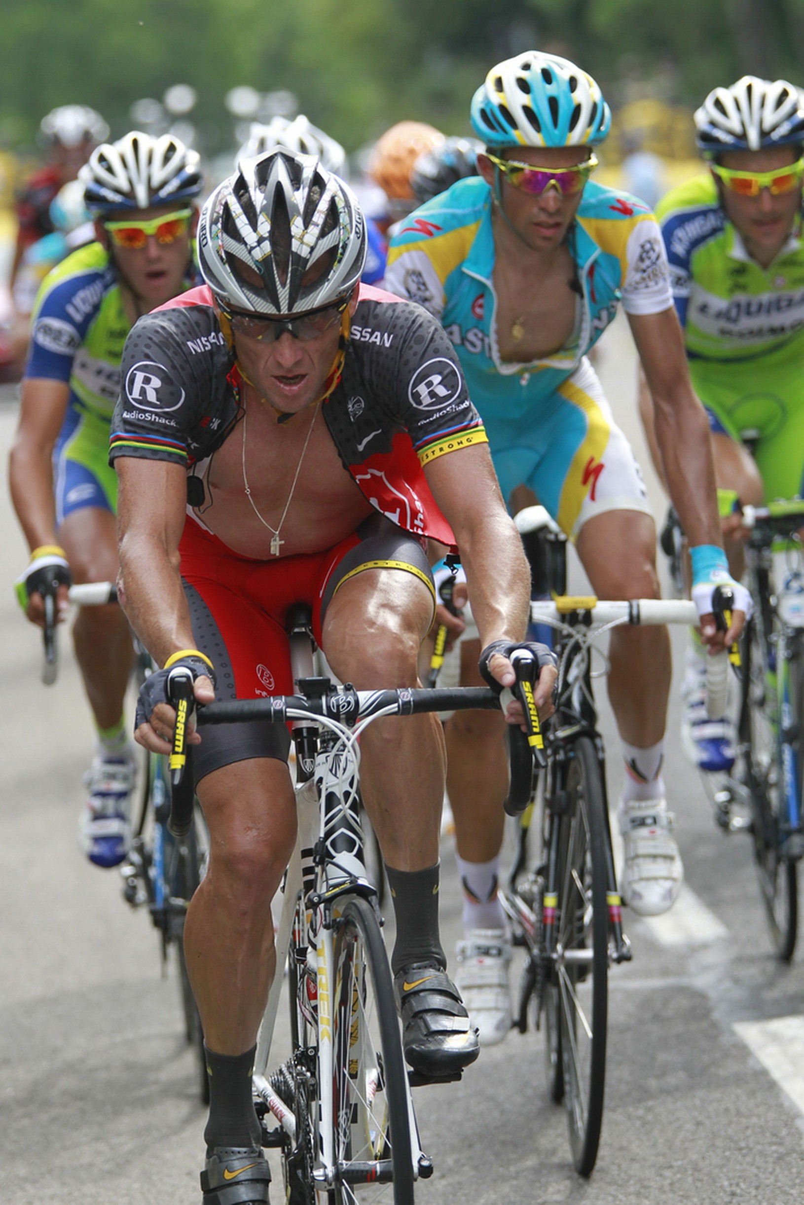 Lance Armstrong a Alberto