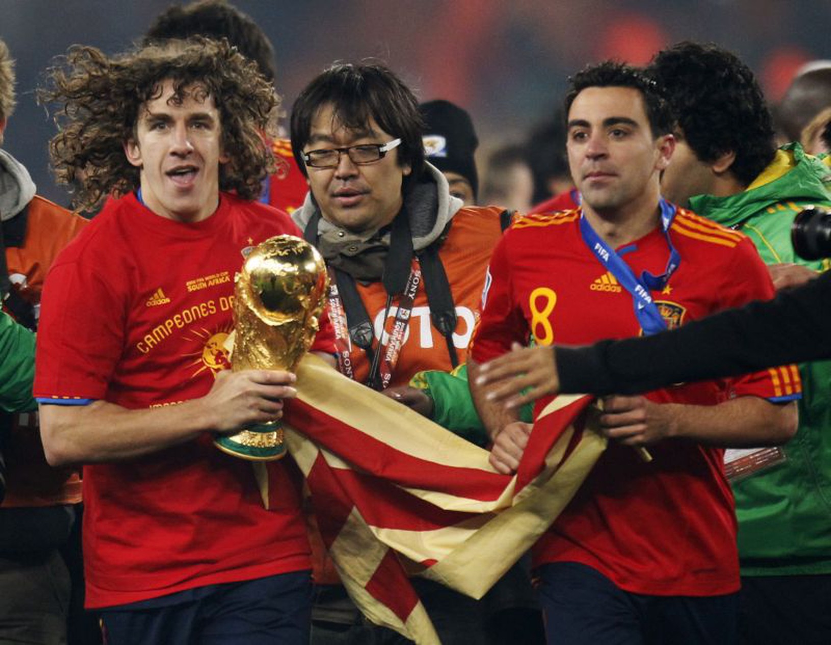 Puyol a Xavi s