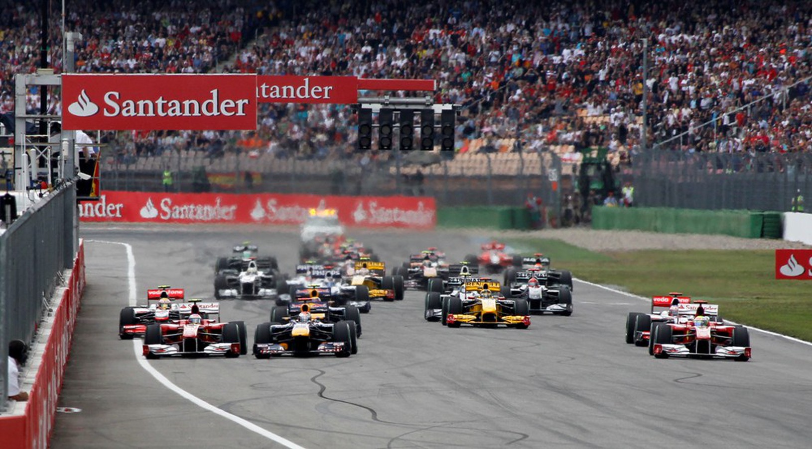 Sebastian Vettel na špici