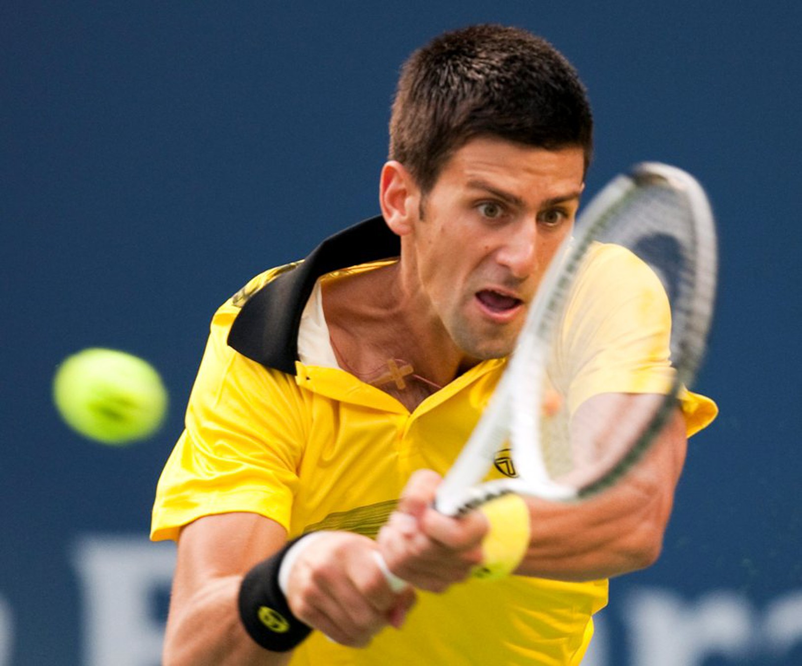 Novak Djokovič počas zápasu