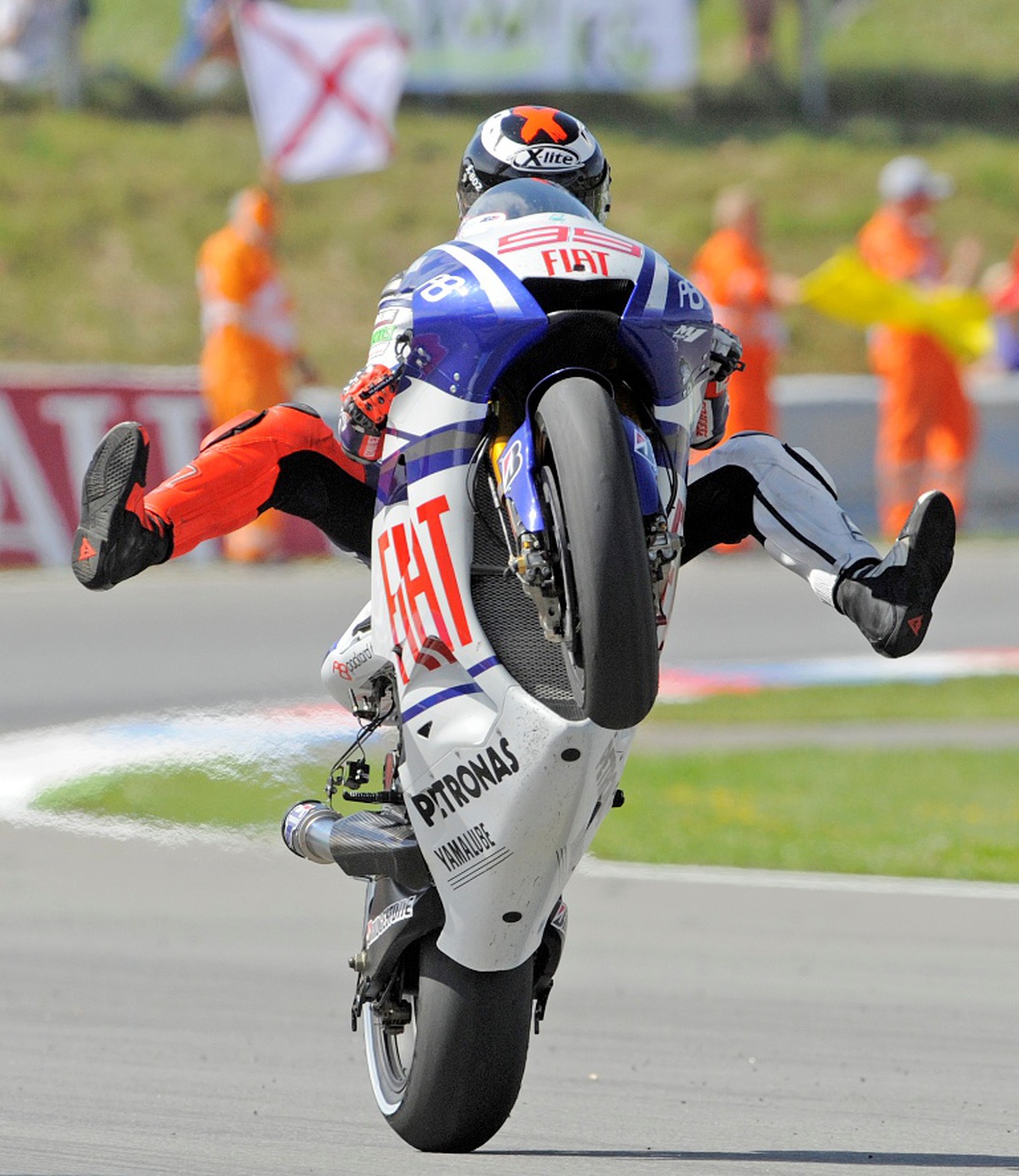 Jorge Lorenzo sa vybláznil