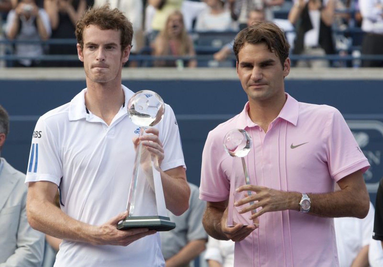 Finalisti Murray a Federer