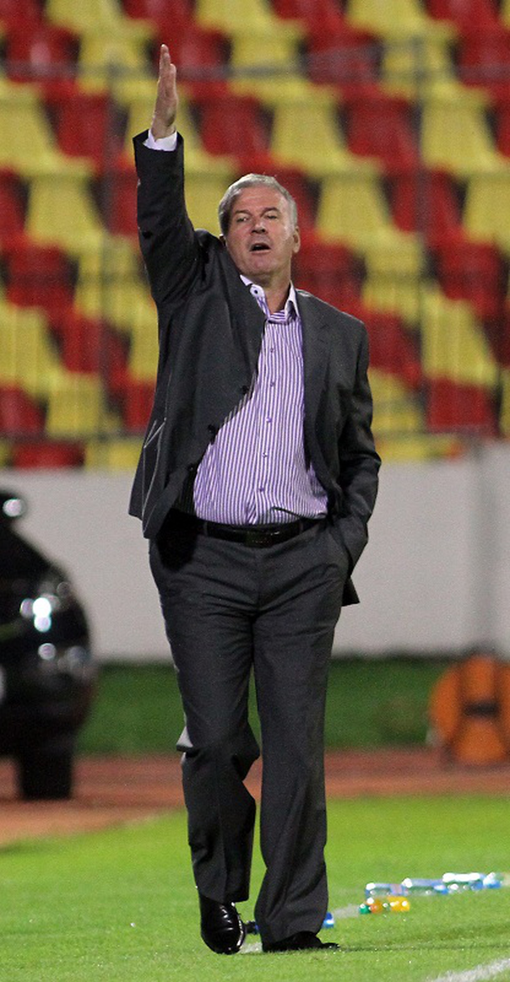 Macedónsky tréner Mirsad Jonuz
