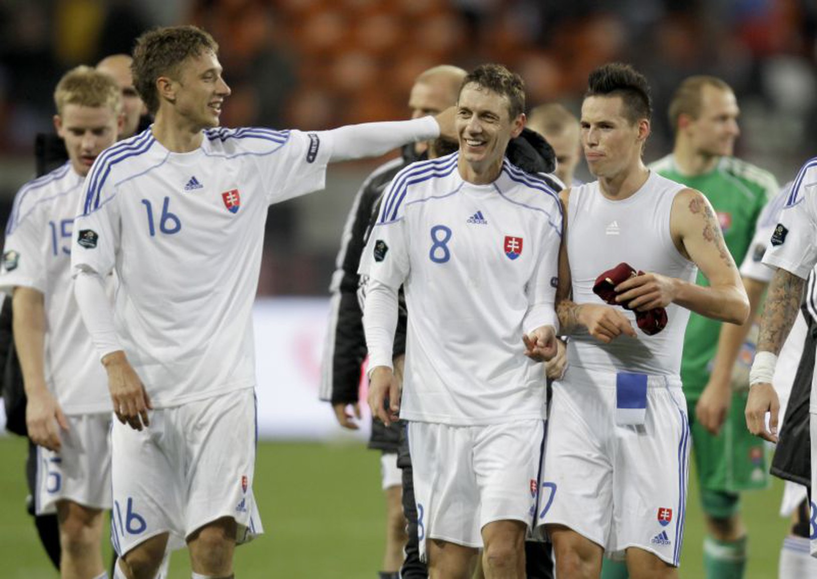 Spokojní slovenskí futbalisti