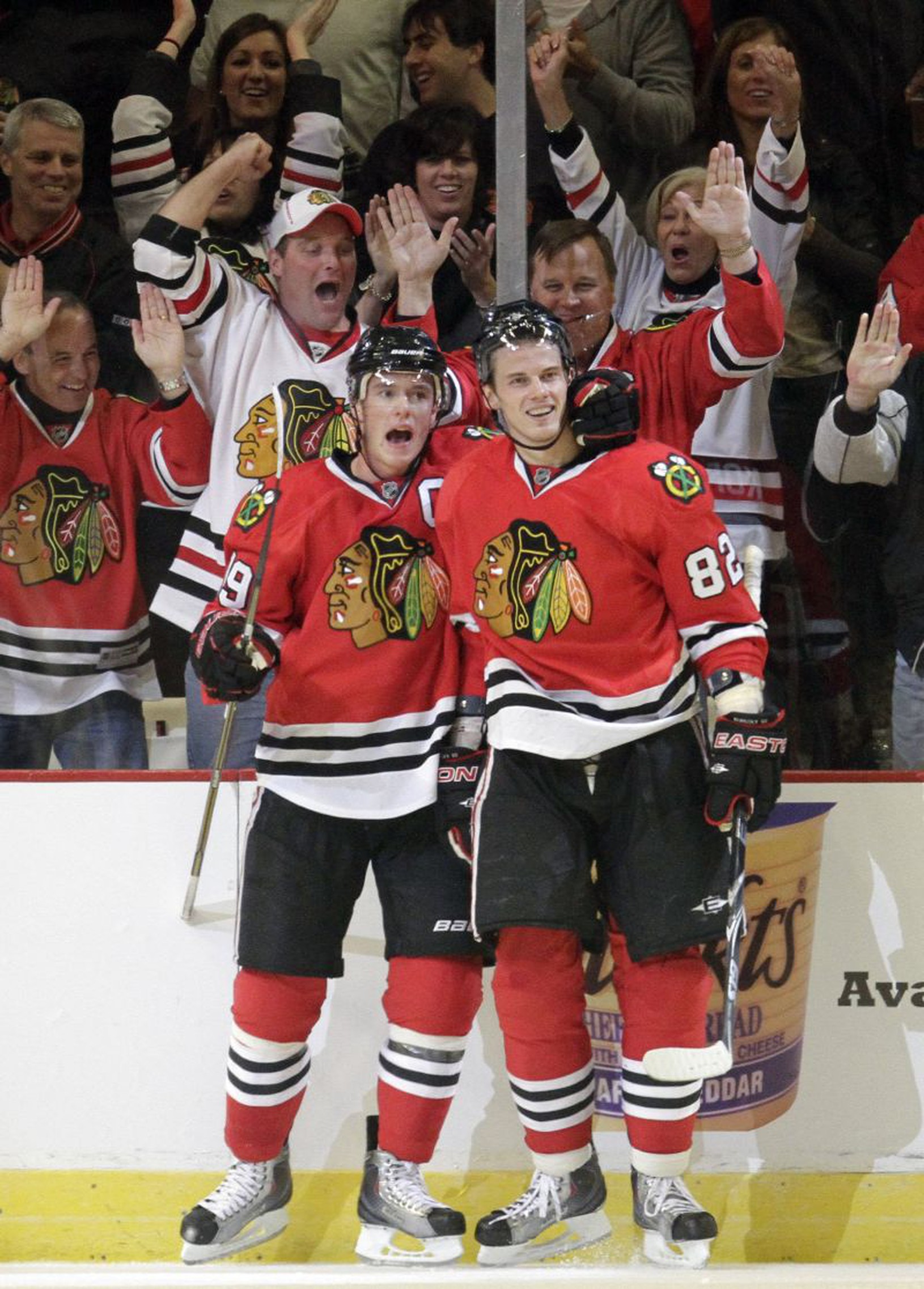 Jonathan Toews a Tomáš