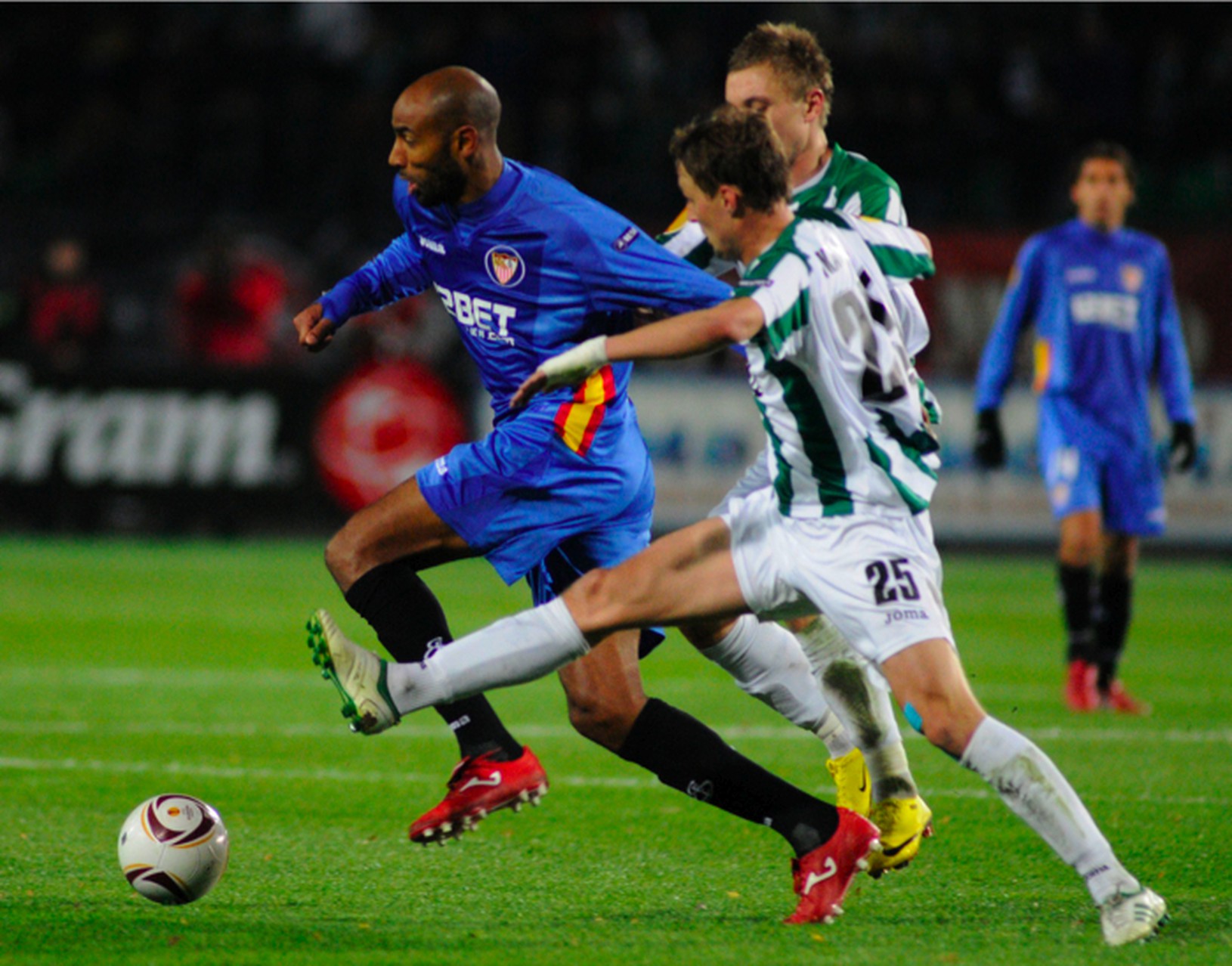 Frederic Kanouté a Andrij