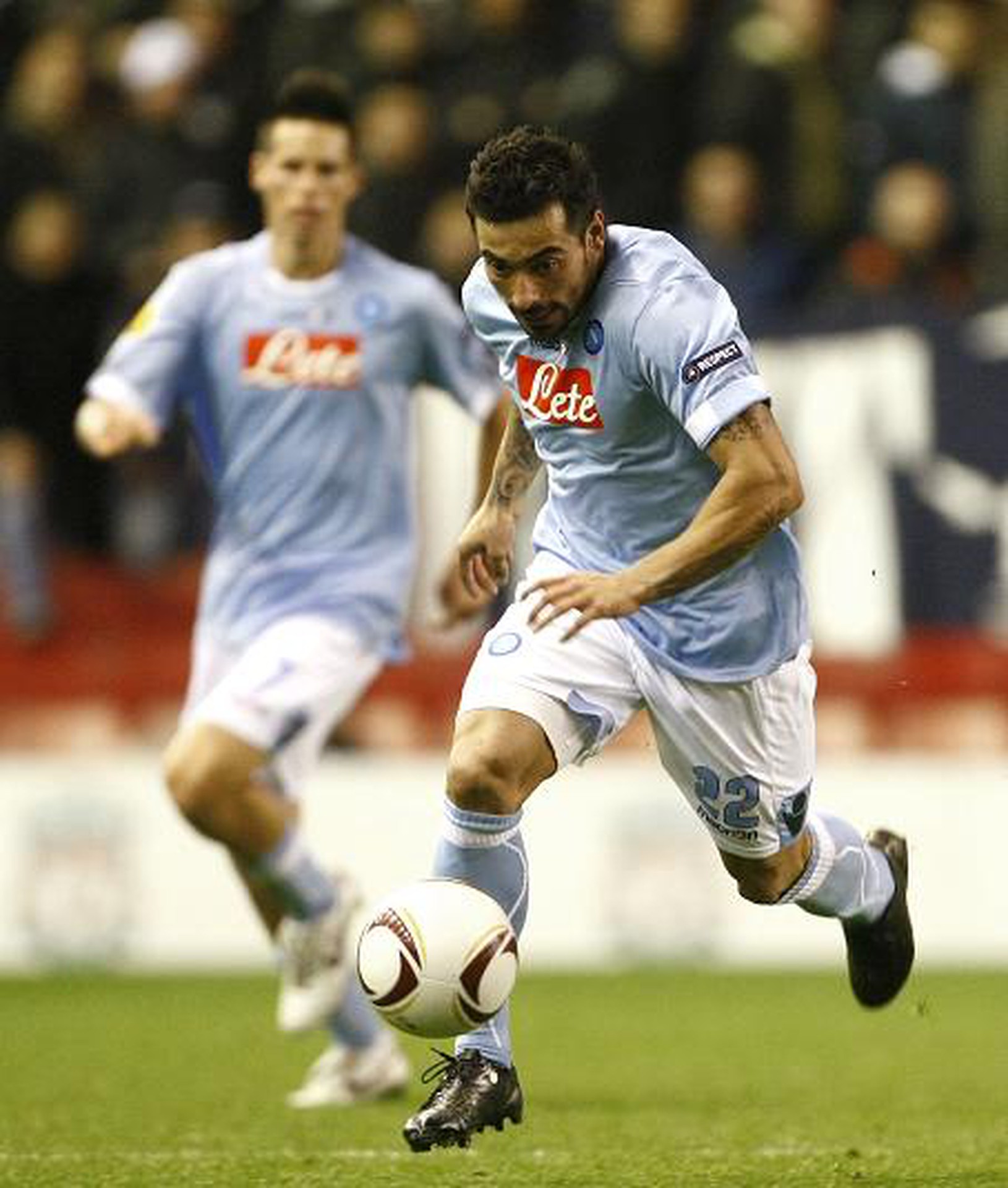 Ezequiel Lavezzi a Marek