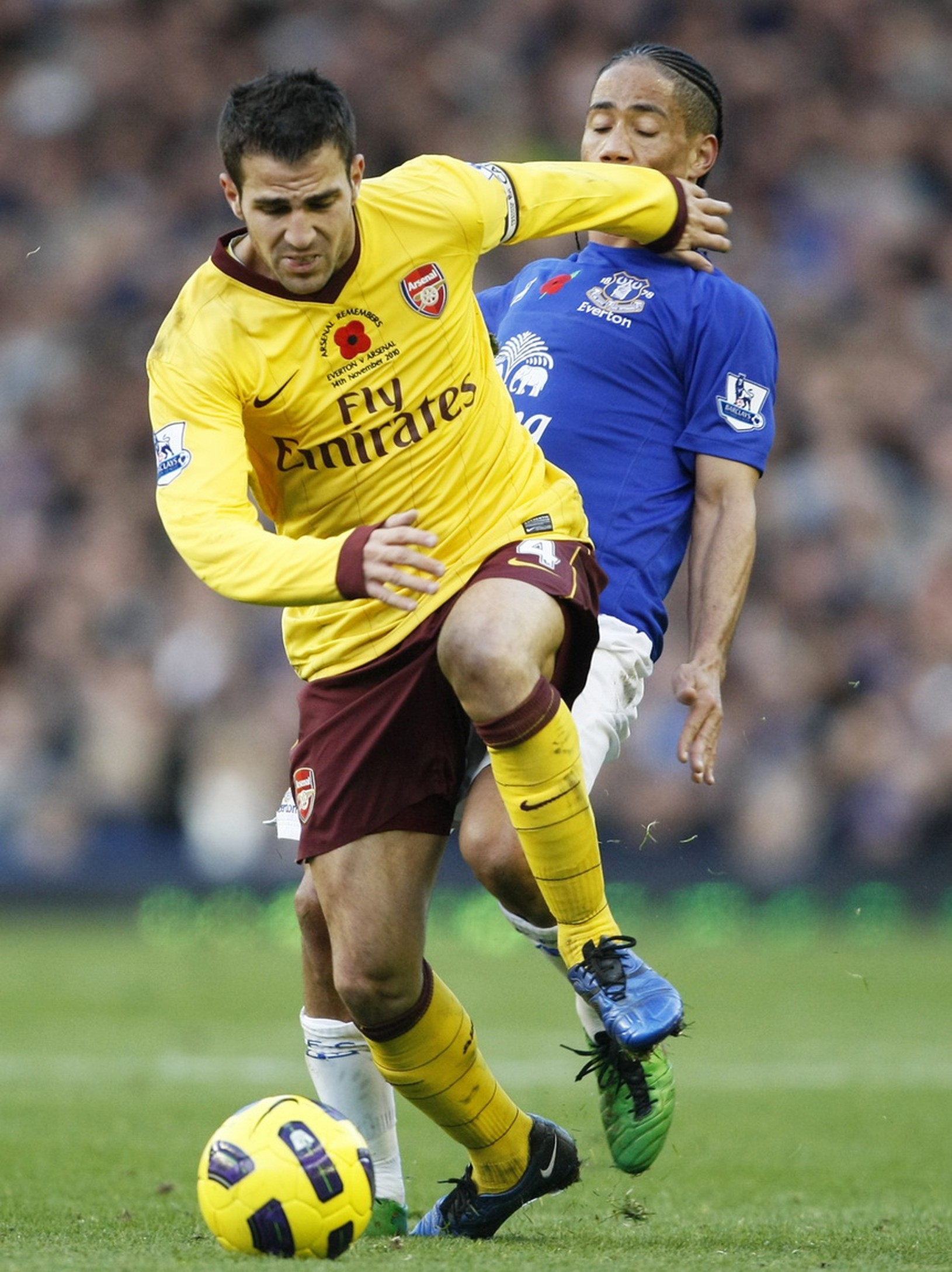 Cesc Fábregas v súboji
