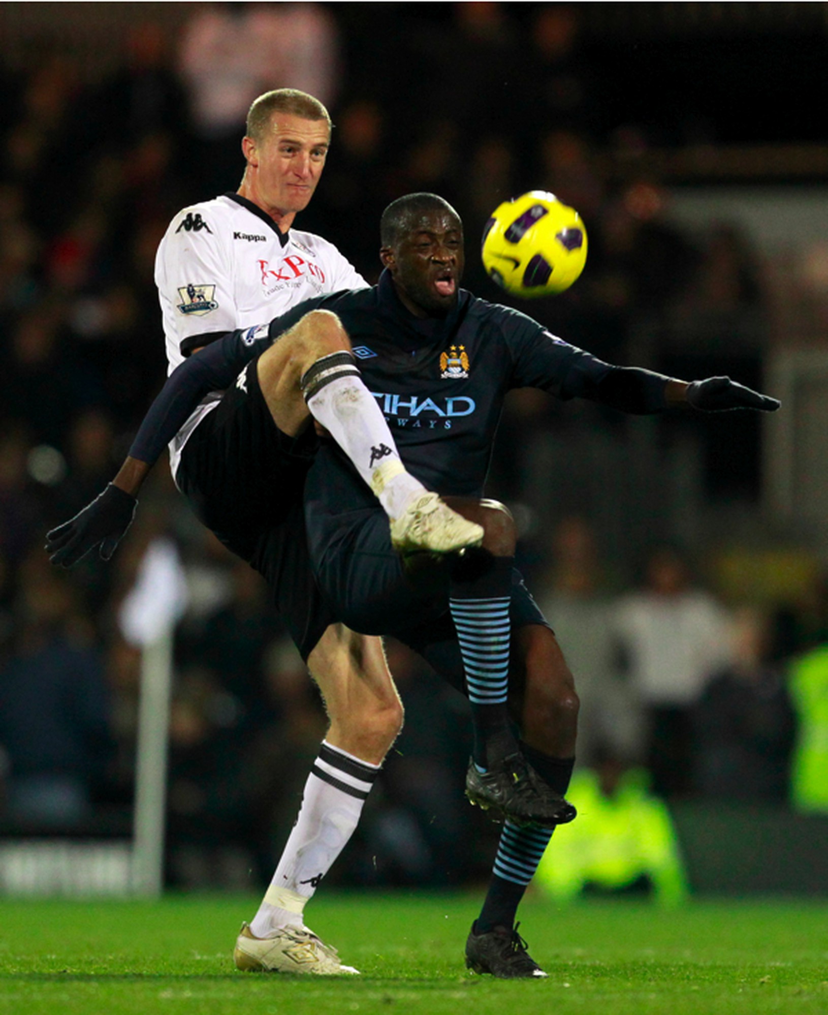 Brede Hangeland a Yaya
