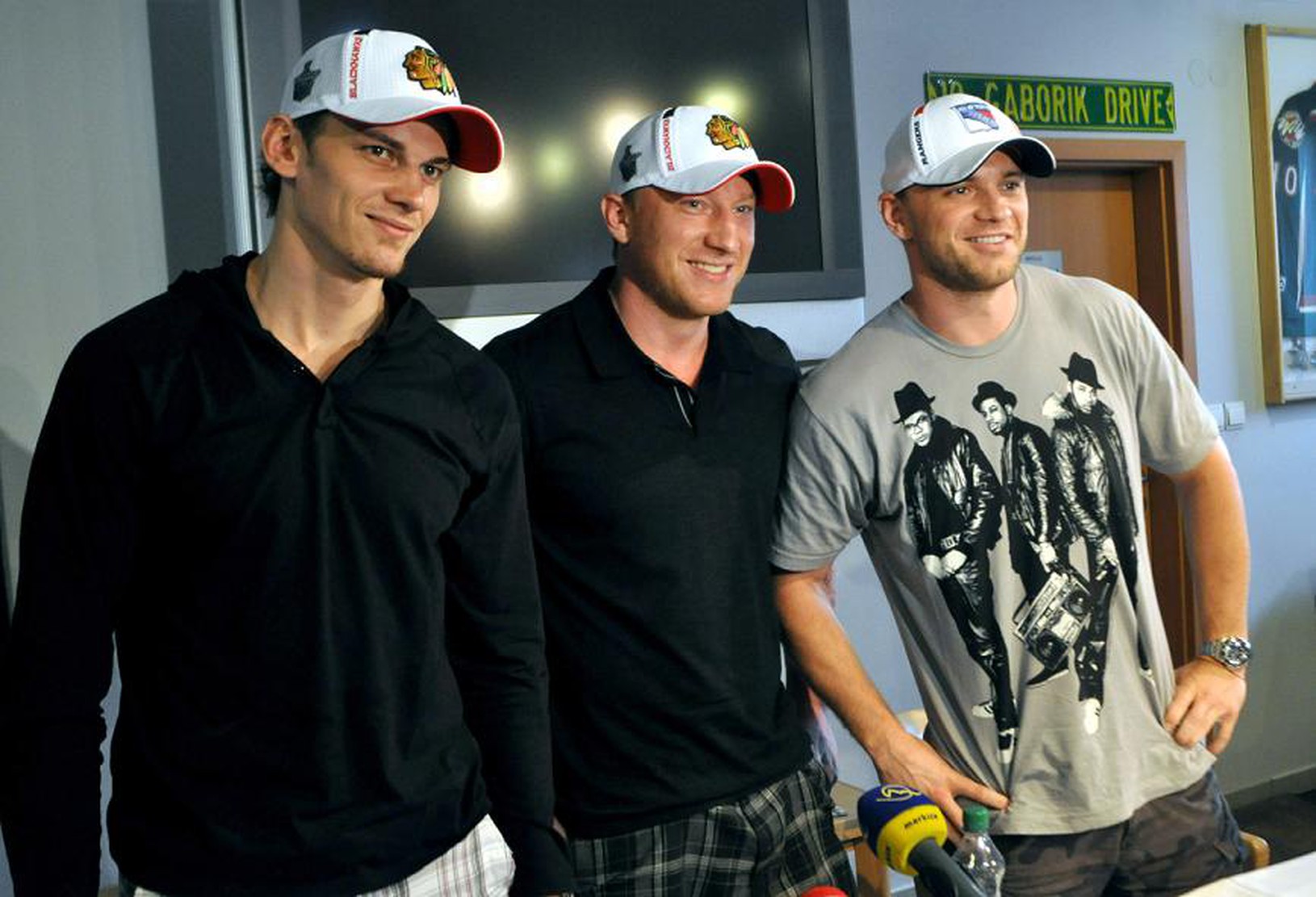 Kopecký, Hossa, Gáborík, 