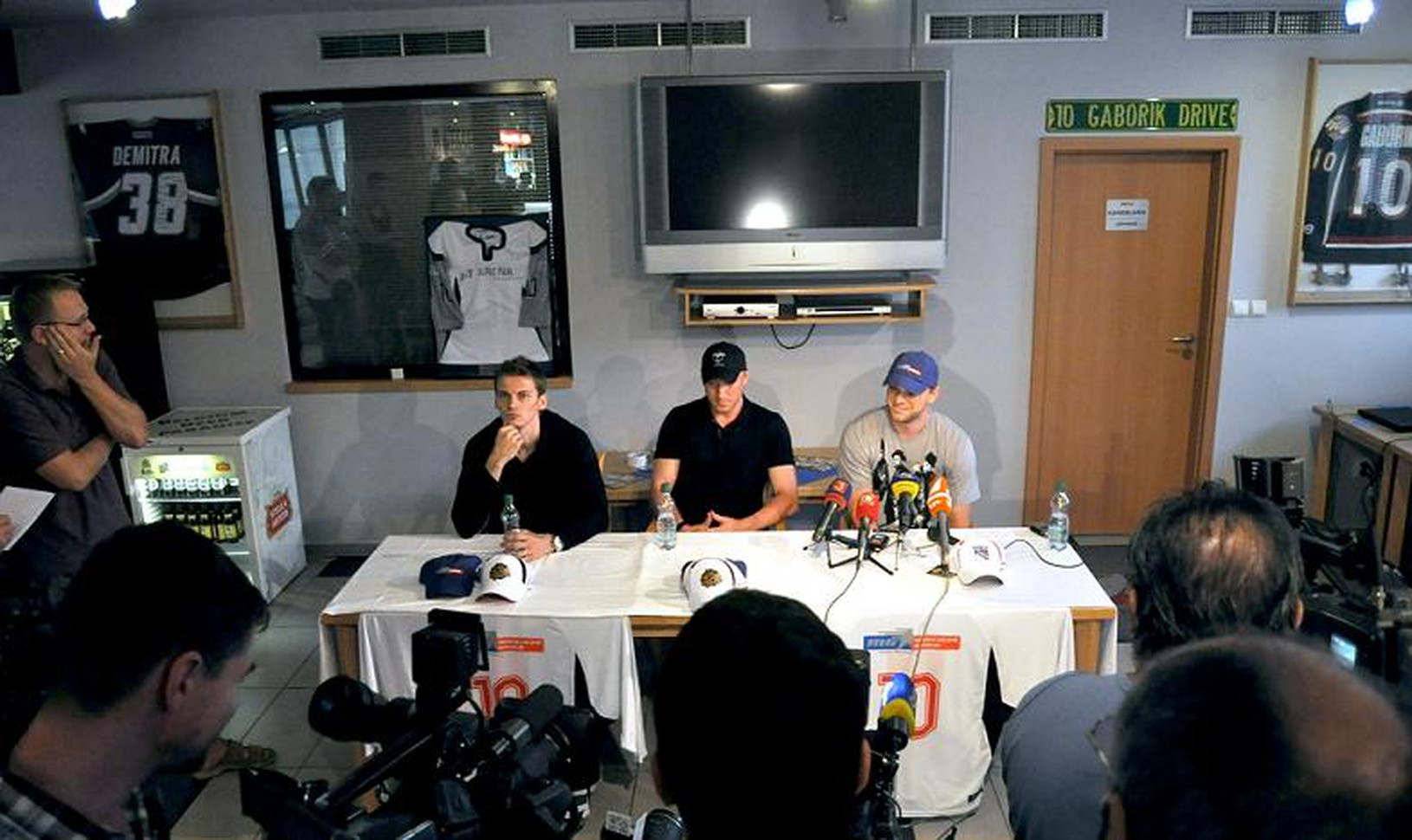 Kopecký, Hossa, Gáborík, 