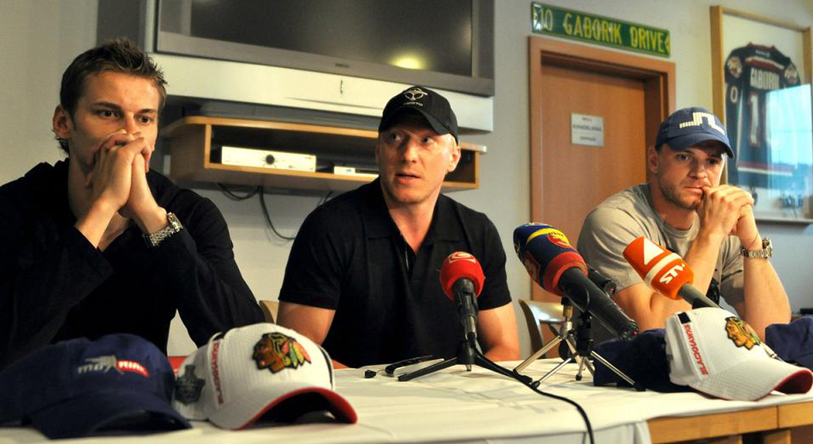 Kopecký, Hossa, Gáborík, 
