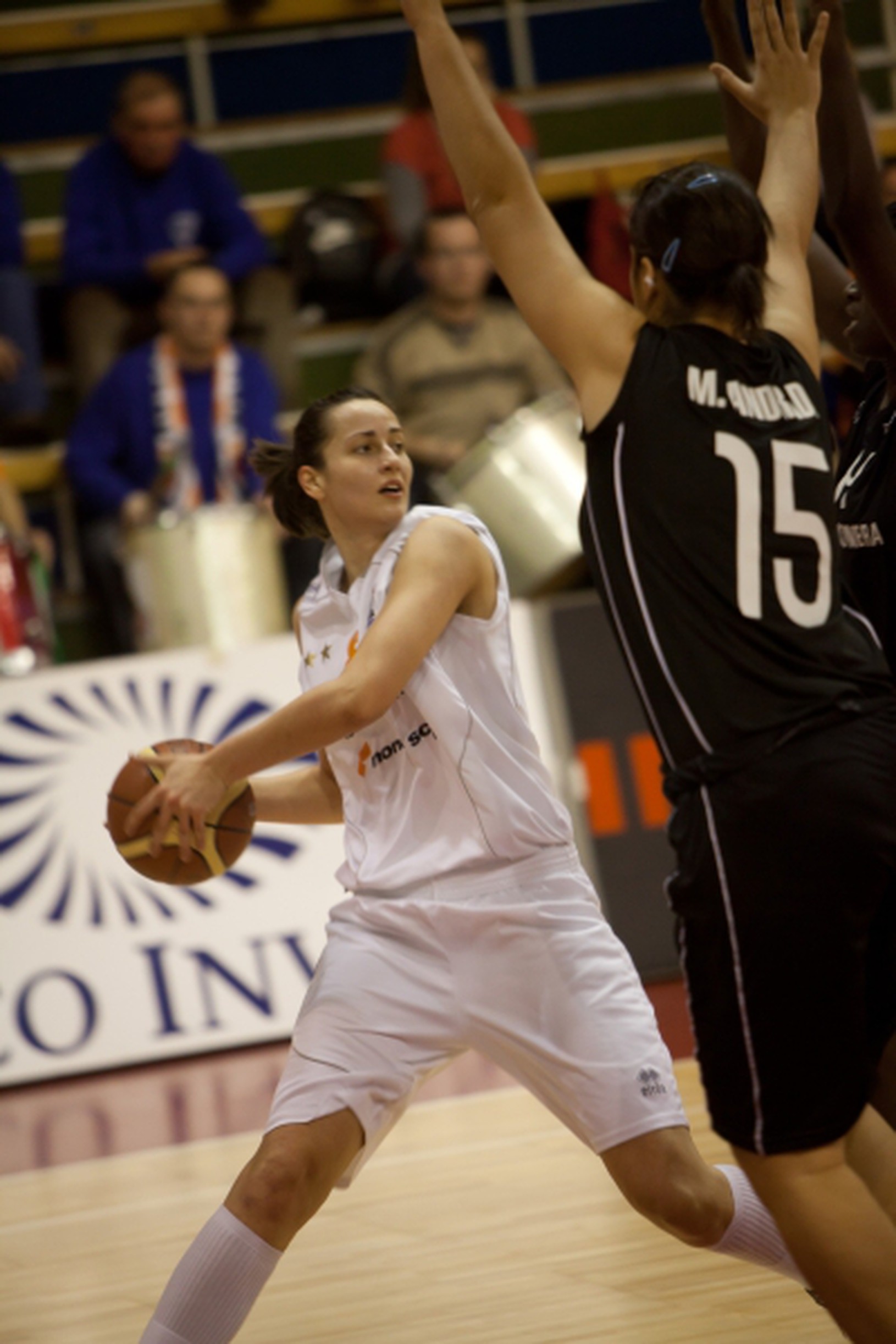 Klaudia Lukačovičová počas zápasu