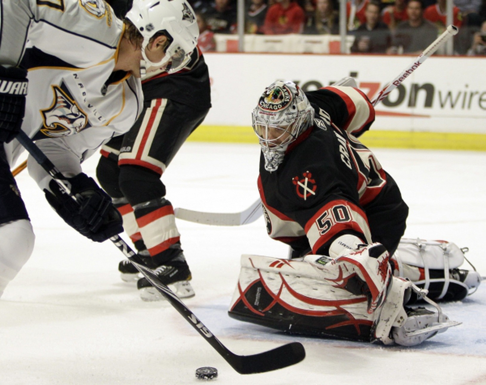 Brankár Chicaga Corey Crawford