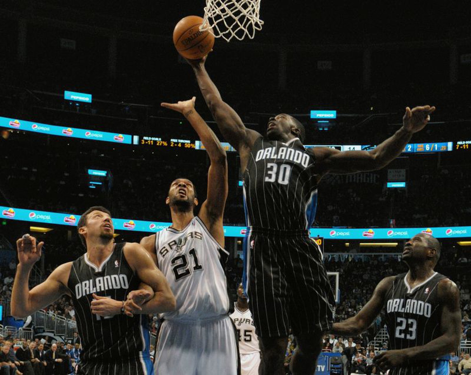 Tim Duncan a presila