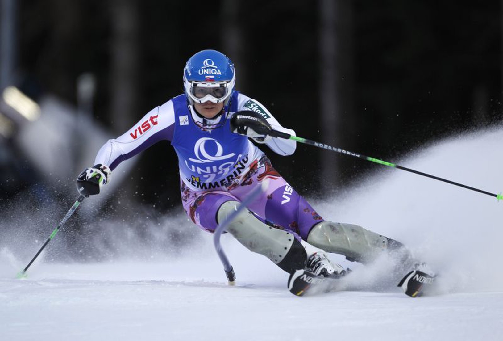 Veronika Zuzulová v Semmeringu