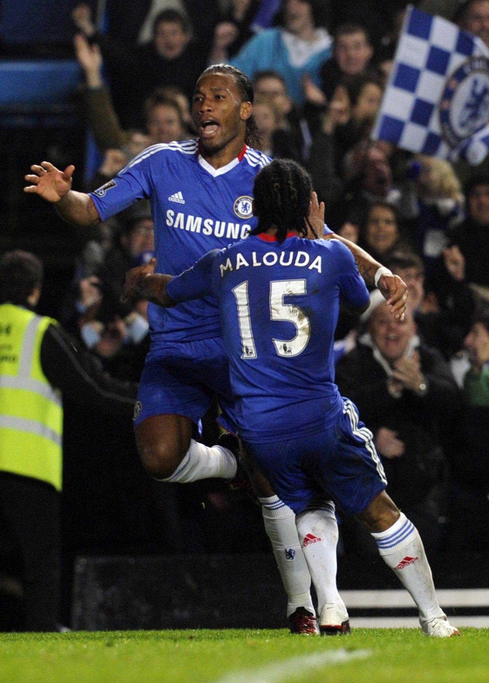 Drogba s Maloudom po