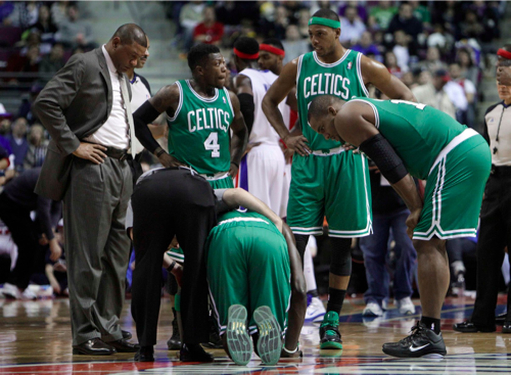 Kevin Garnett na zemi
