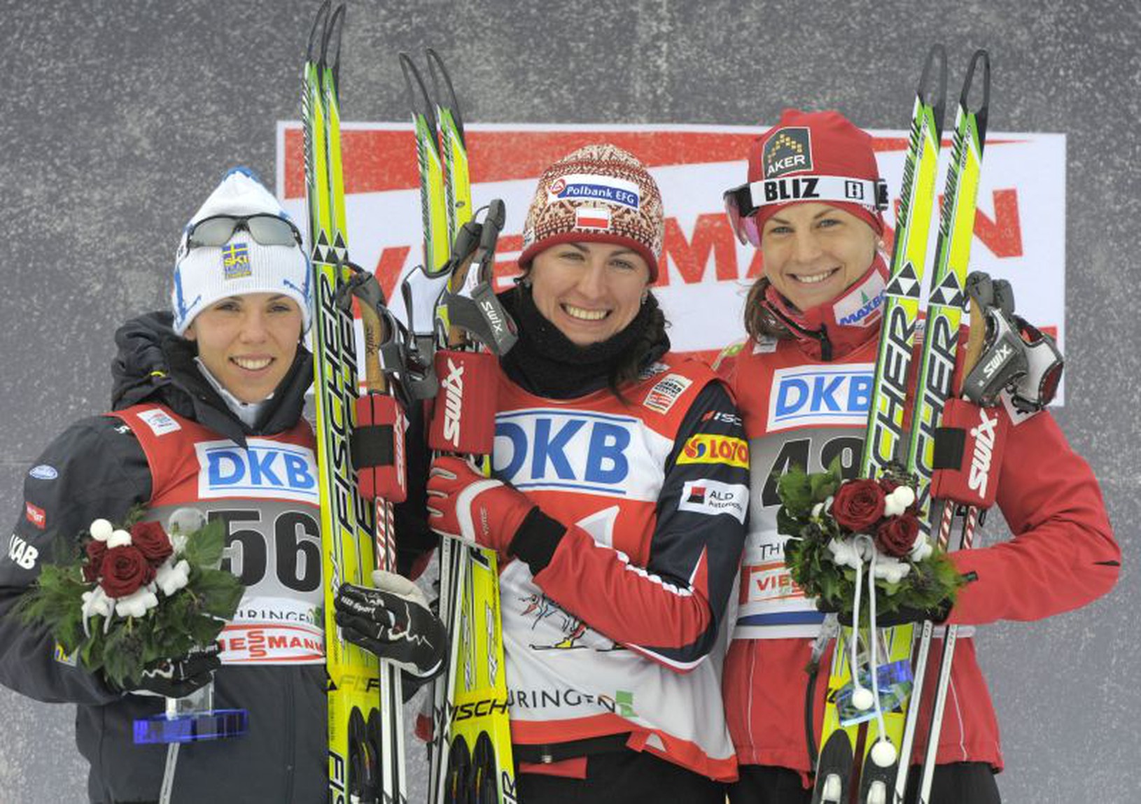 Kallová, Kowalczyková a Jacobsenová