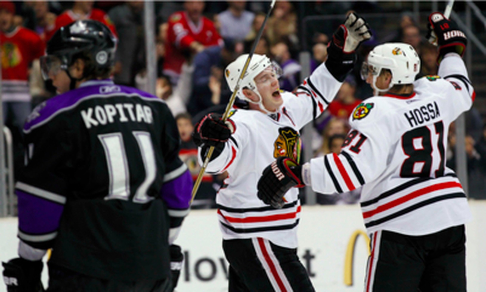 Toews a Hossa sa