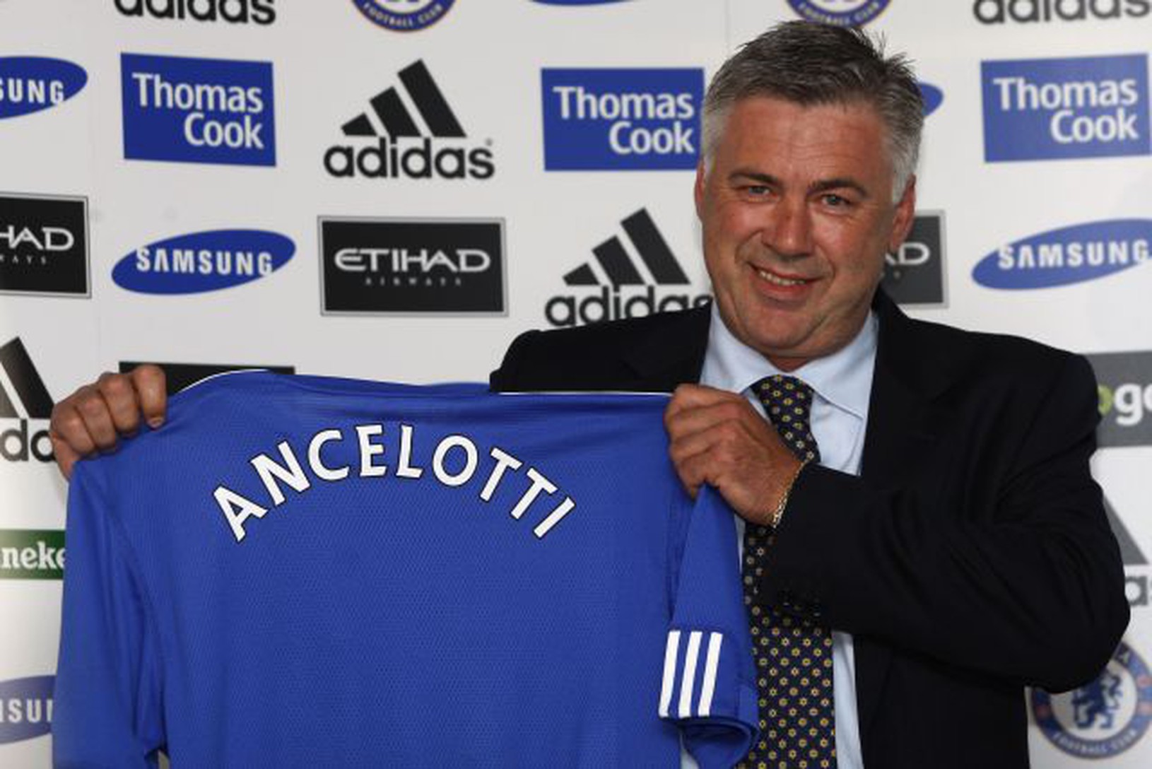 Carlo Ancelotti, Chelsea, 6.