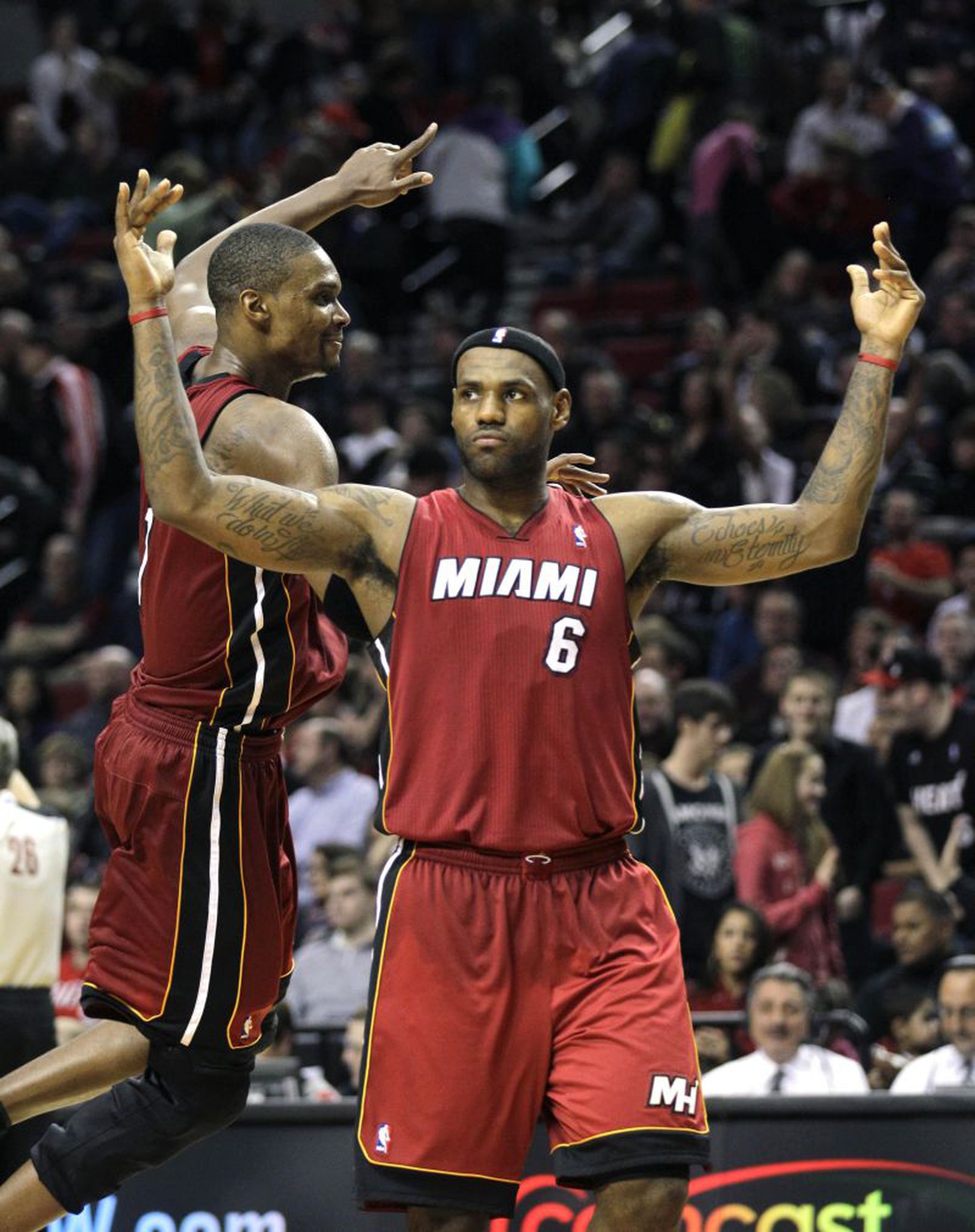 Bosh a James