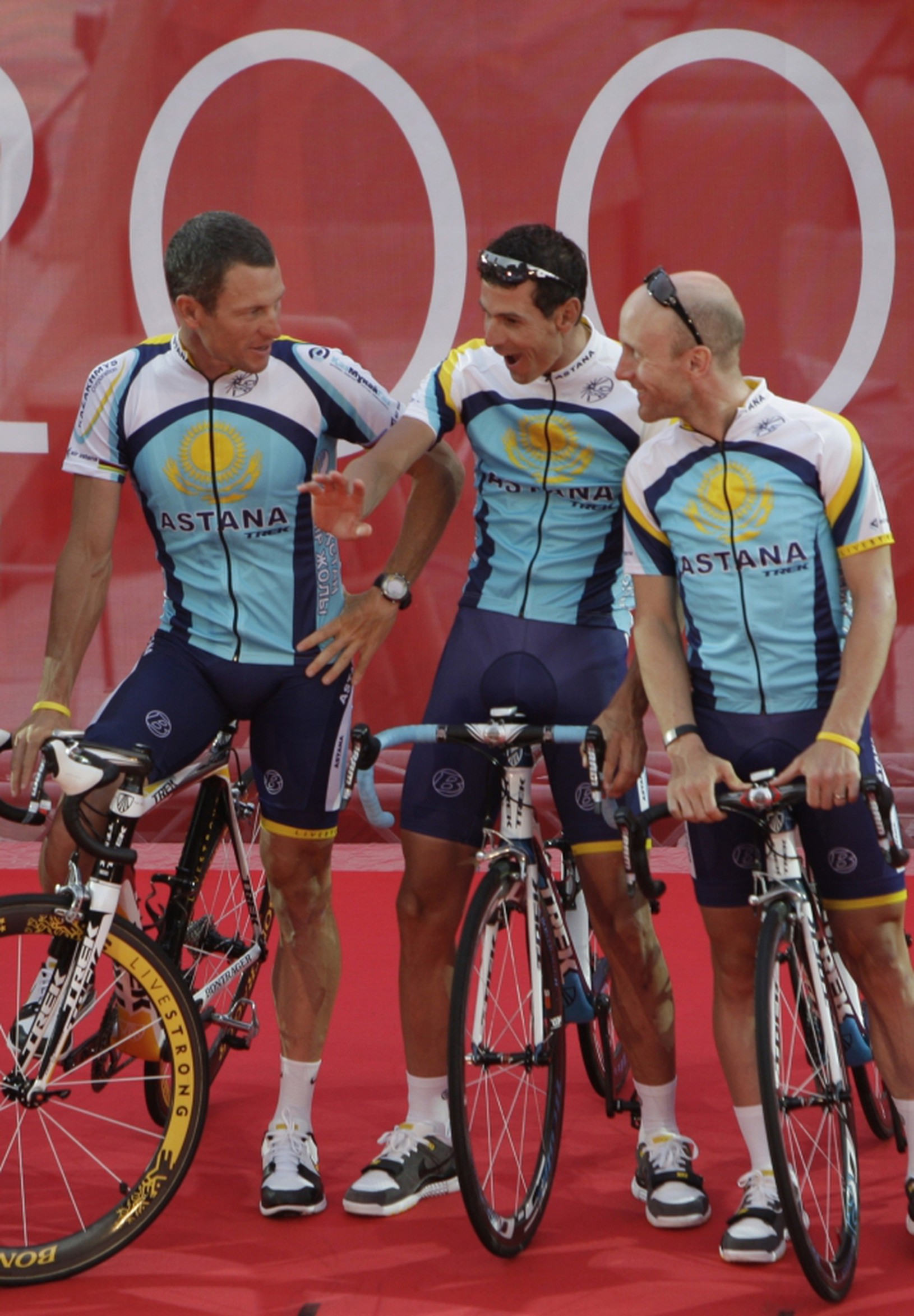 Astana_Lance Armstrong, Andreas Kloden,