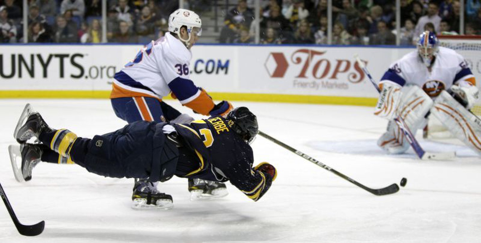 Nathan Gerbe v akrobatickej