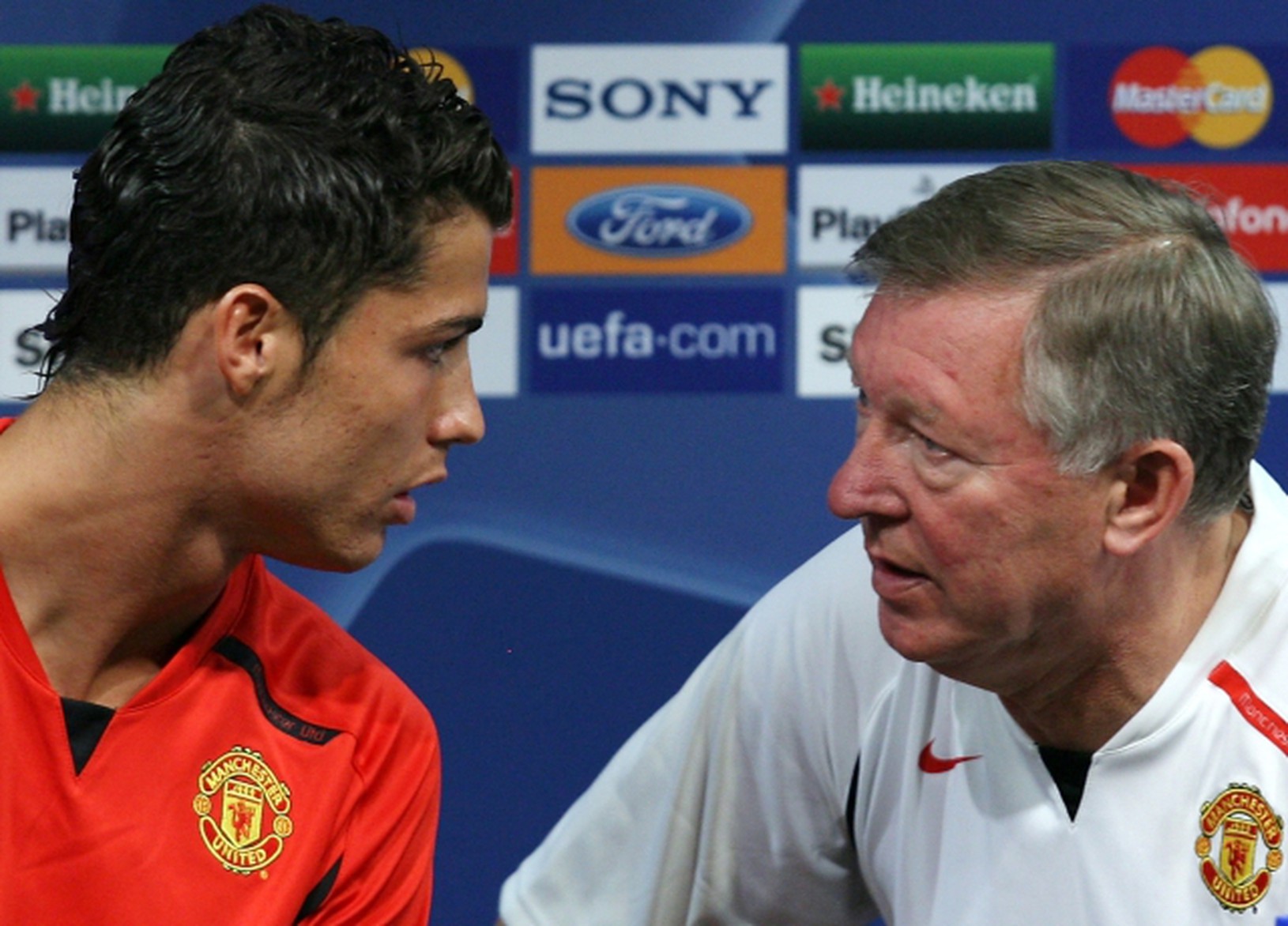 Cristiano Ronaldo, Sir Alex