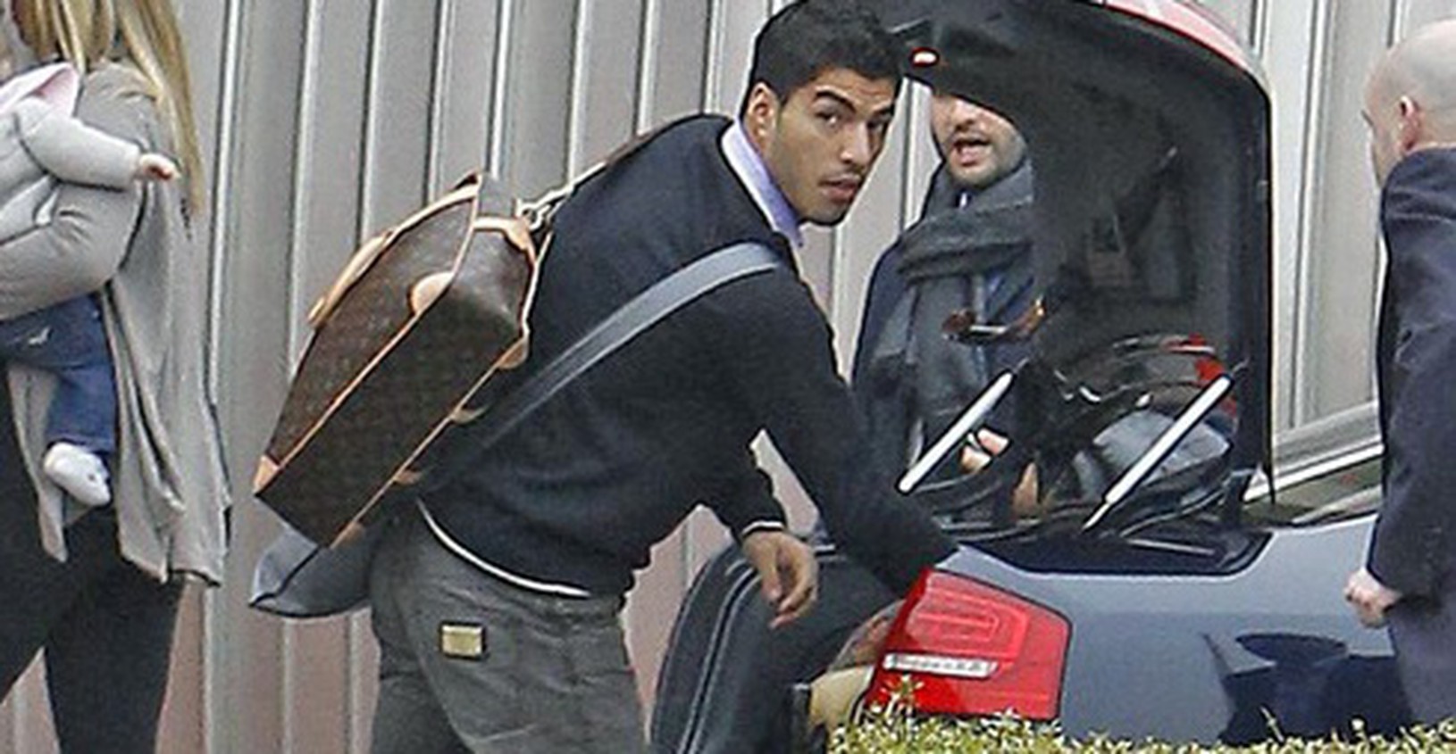 Luis Suárez po prílete