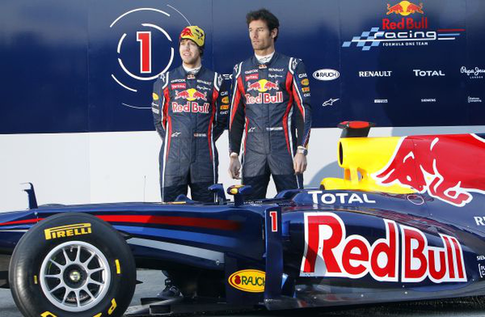 Sebastian Vettel a Mark
