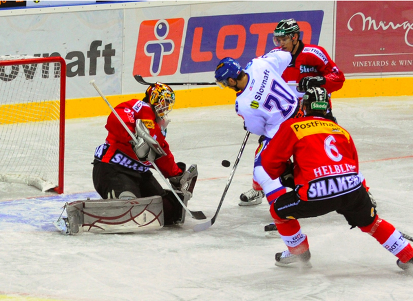 Richard Zedník a brankár
