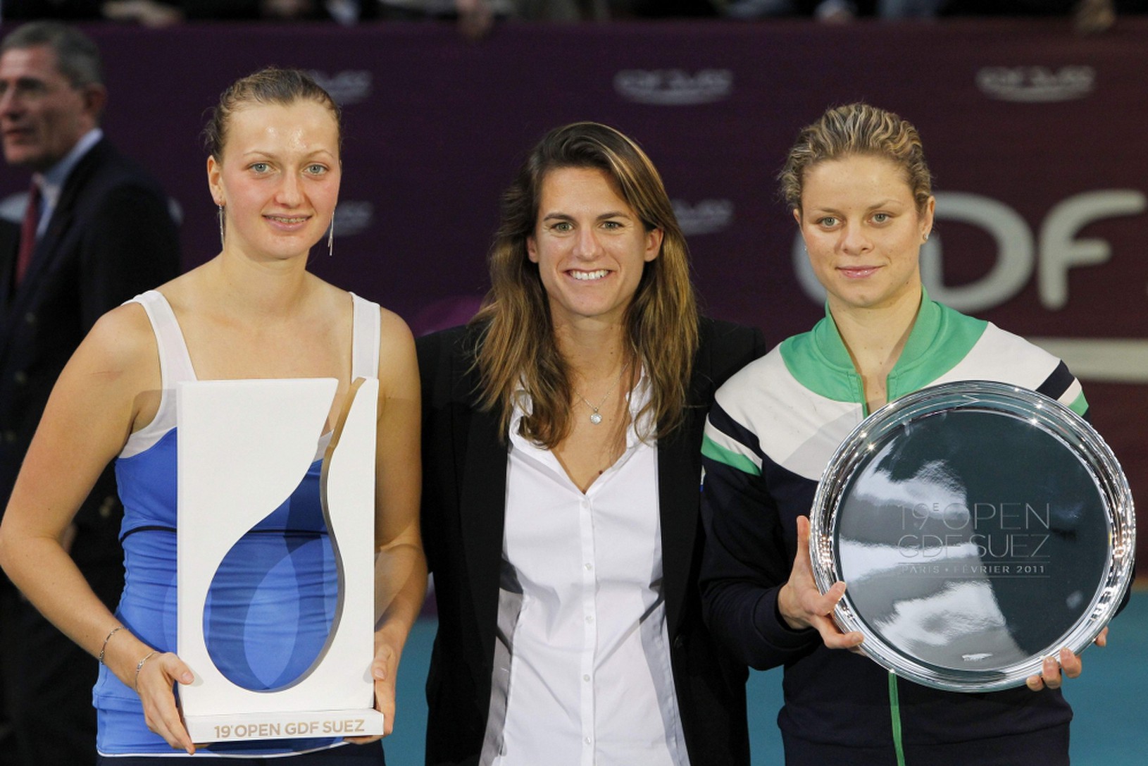 Kvitová, Mauresmová a Clijstersová