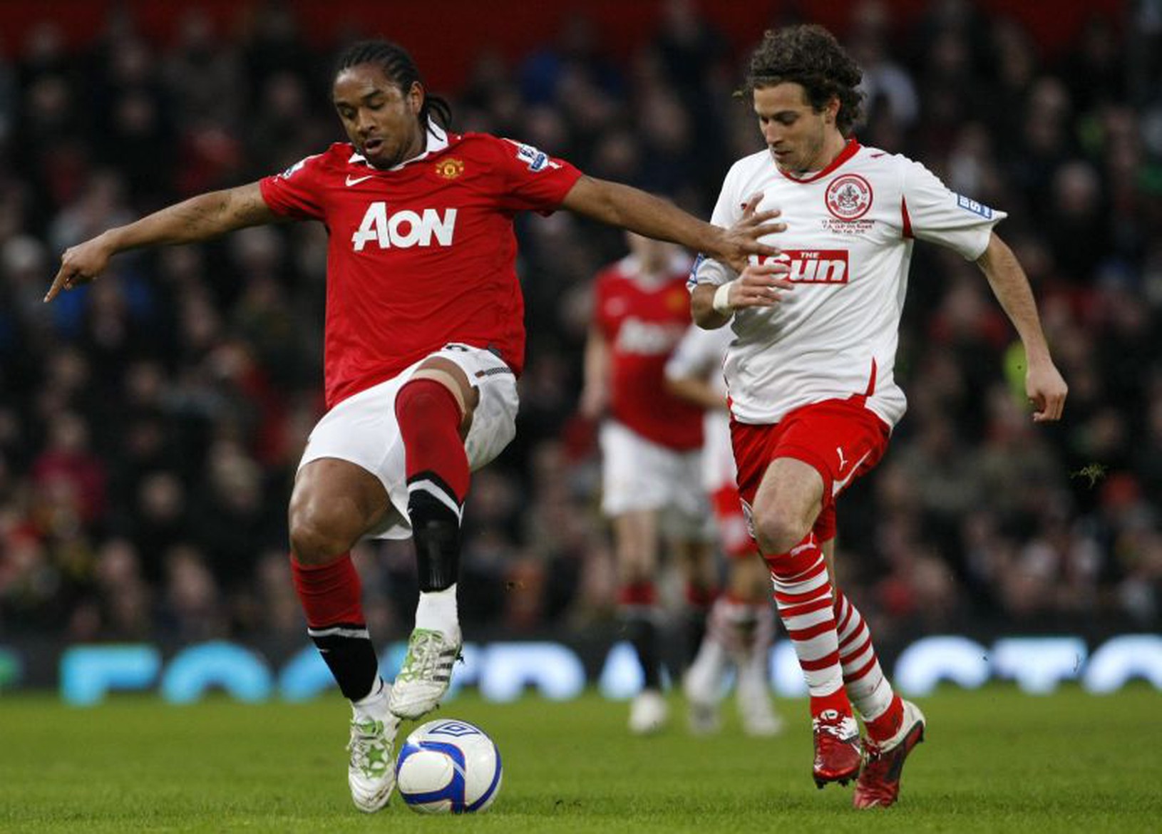 Anderson v zápase s