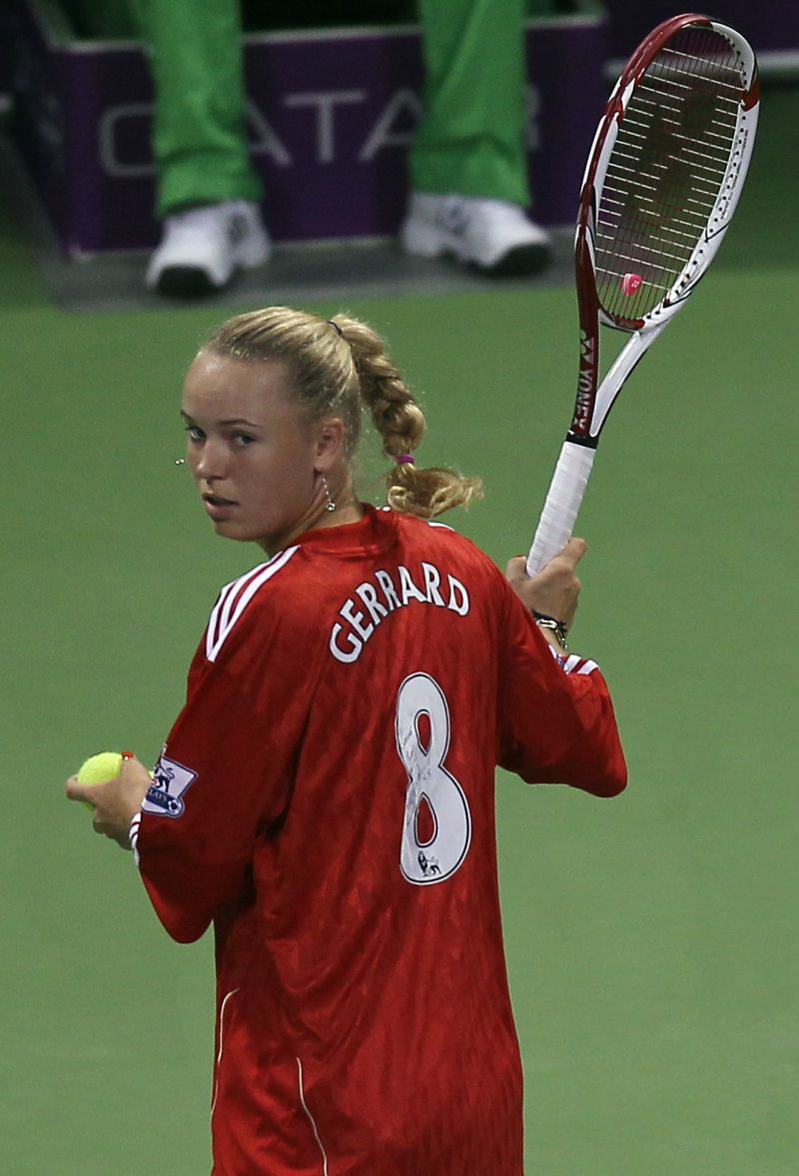 Caroline Wozniacka je vernou