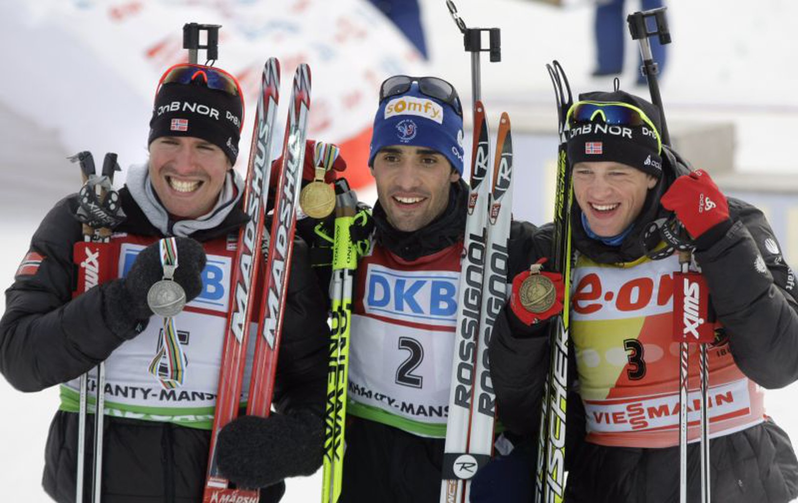 Svendsen, Fourcade a Bö