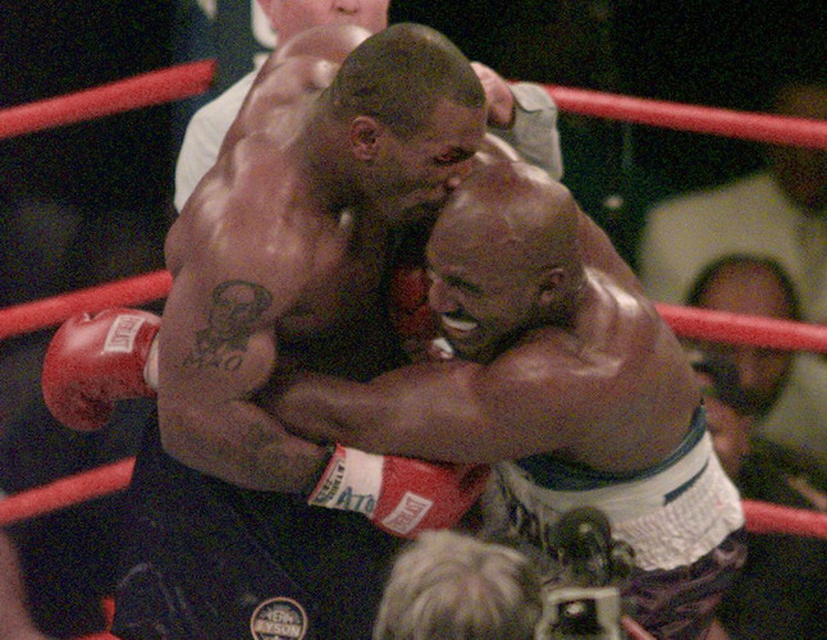 Tyson počas zápasu v